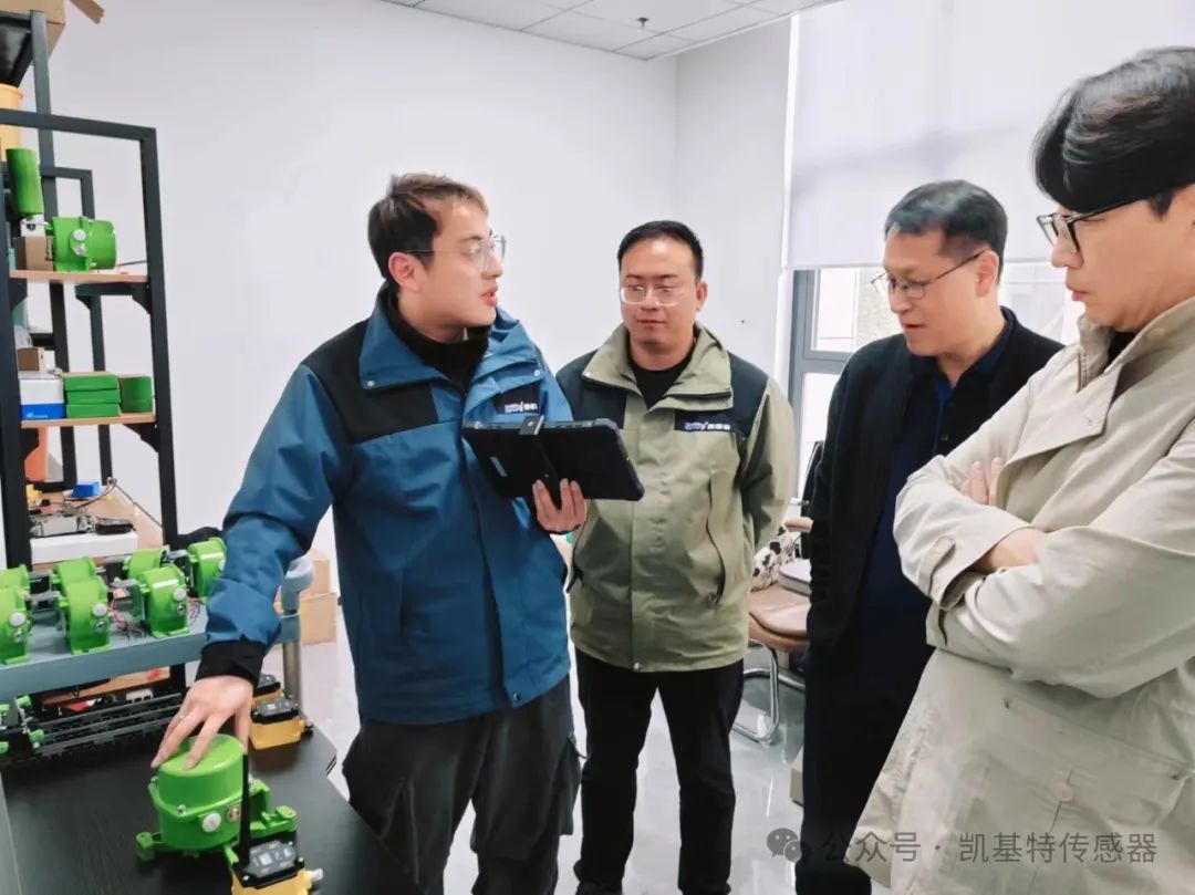 企業(yè)動態(tài) | 凱基特迎來美國客戶，共謀傳感器業(yè)務深入合作